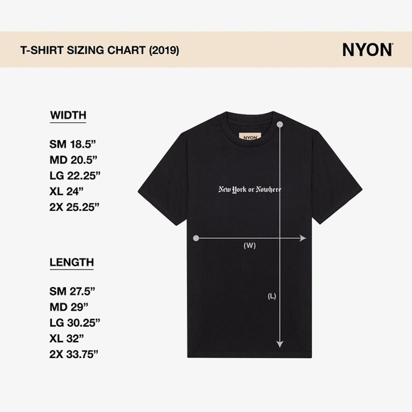 Knowlita Downtown or Nowhere NYC Blavk T-shirt Size Small Ships Same Day - Picture 2 of 6